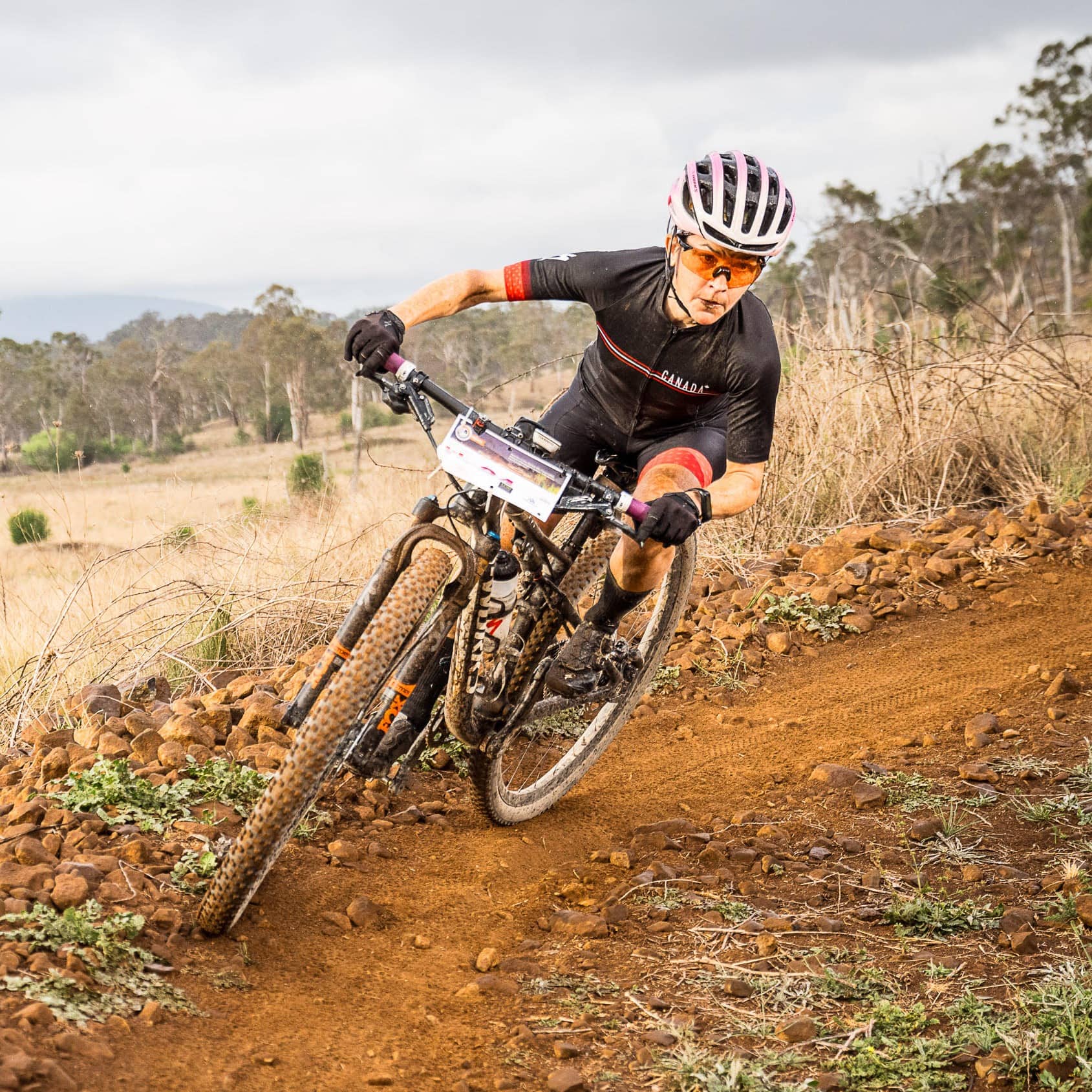 mountain biker